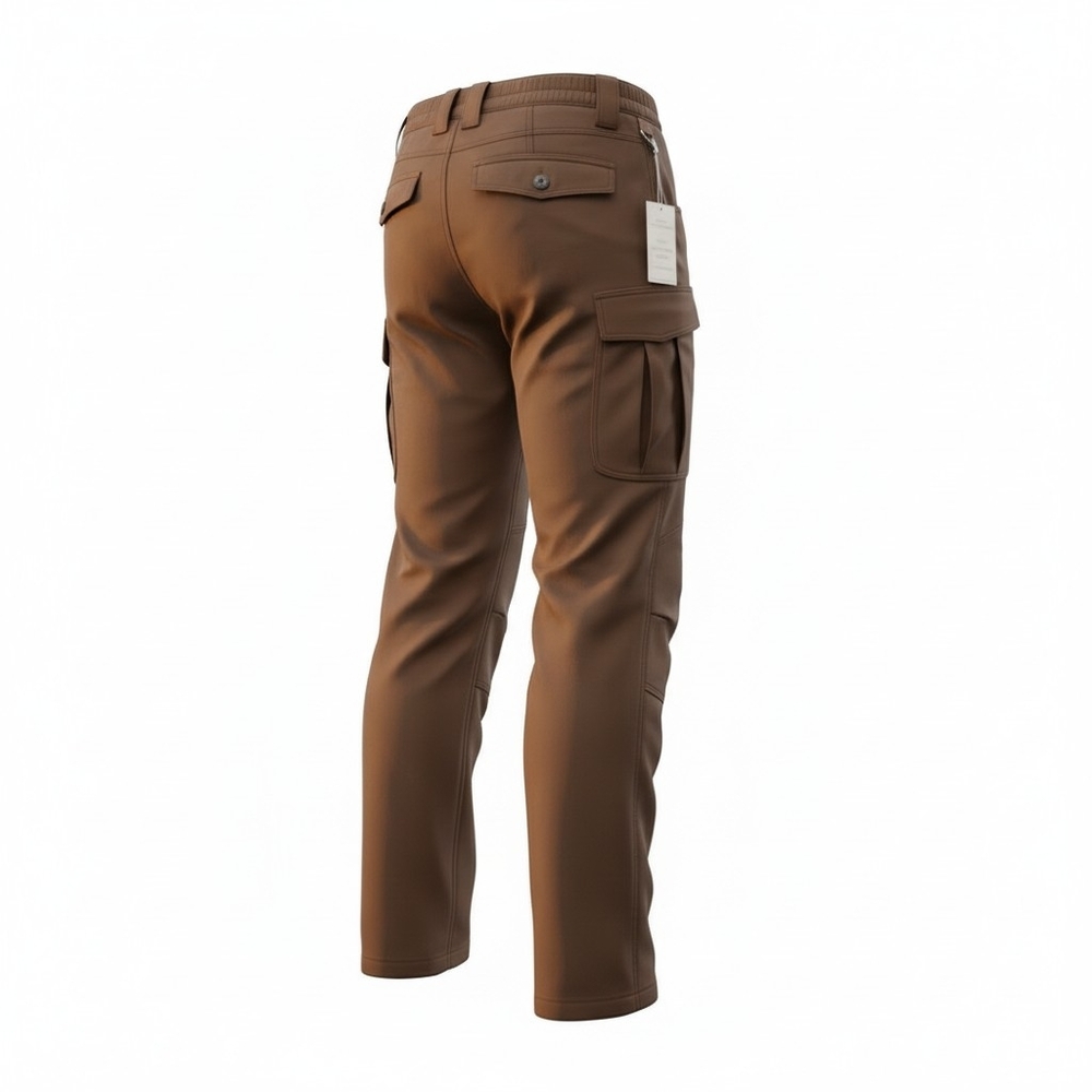 Men's FlexCamo Brown Cargo Pants - HOST PICK - Picture 4 of 12